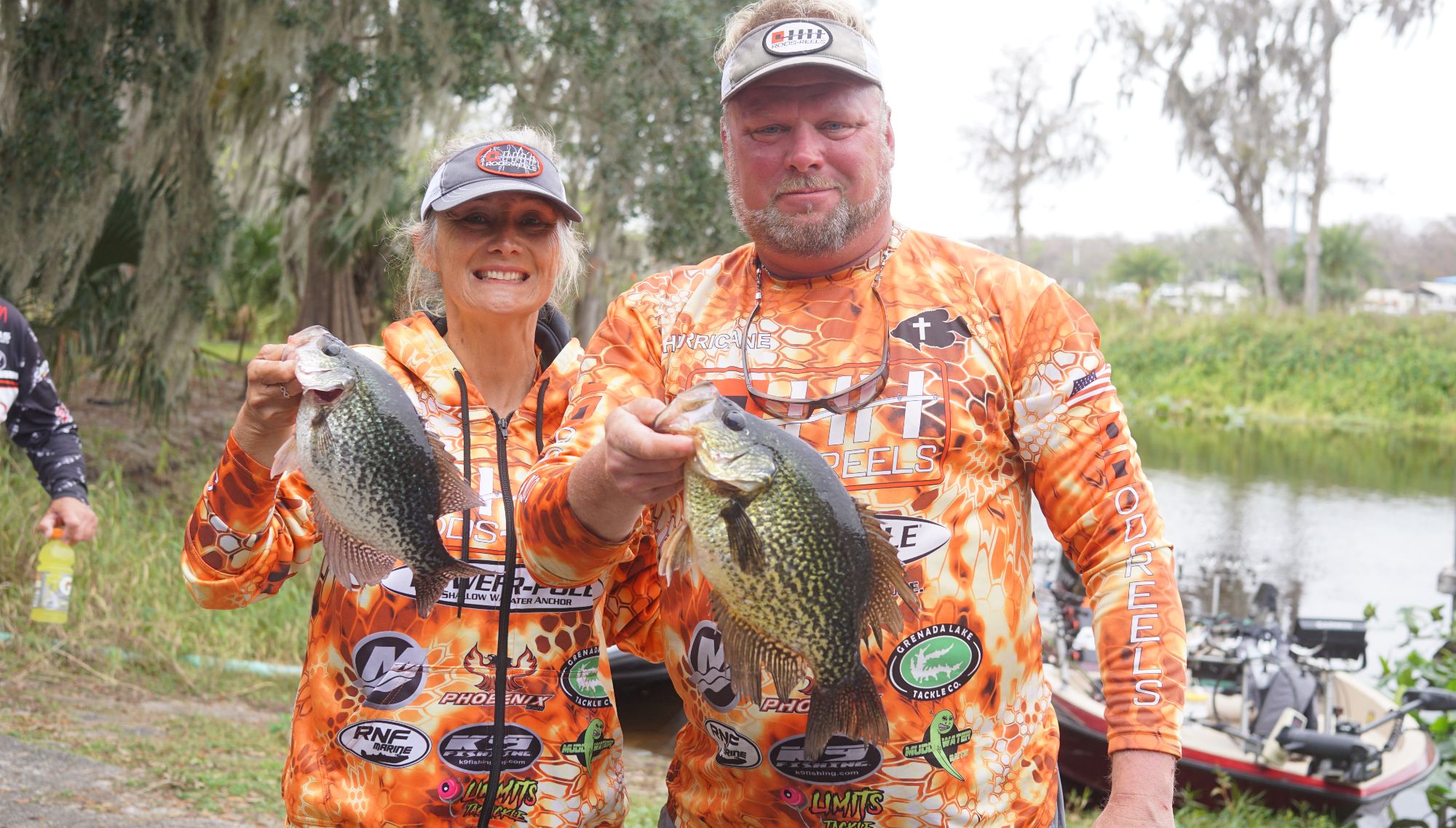 Spider Rigging the St. Johns River, FL for Crappie w/ Eric & Leann Howard -  Crappie Masters S11E12 - Crappie Masters